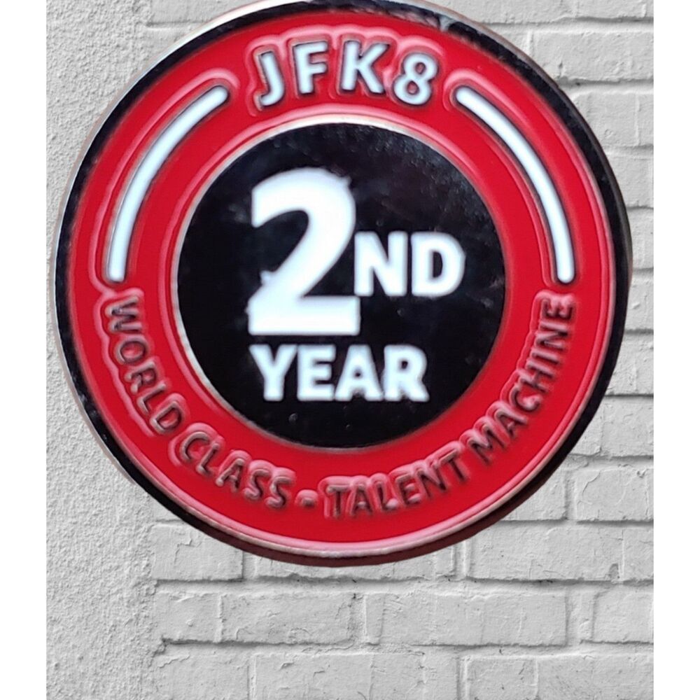 Amazon Peccy Pin "JFK8 2nd Year World Class Talent Machine"